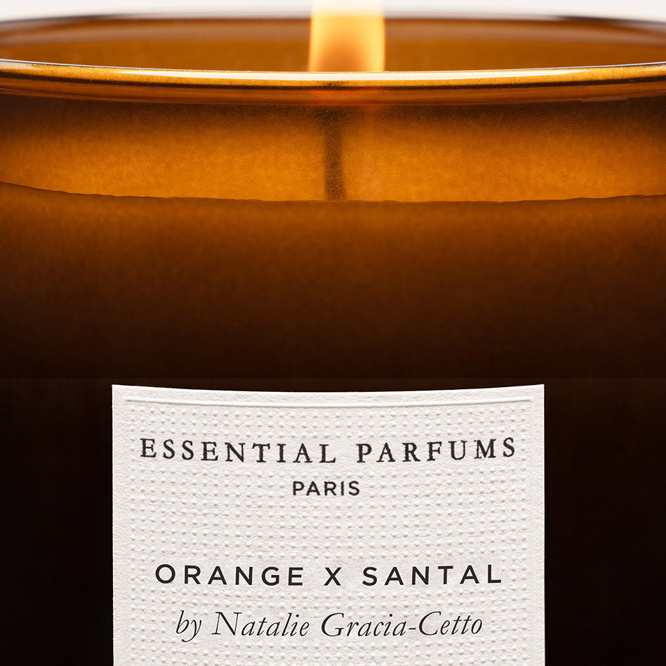 Orange X Santal - Scented Candle 270 GR – Essential Parfums