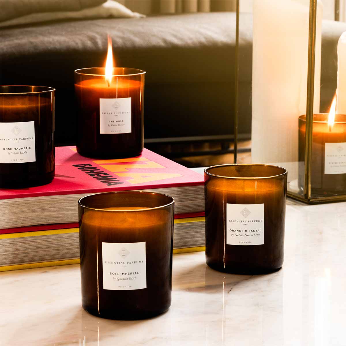 Scented Candle 270 GR - Essential Parfums